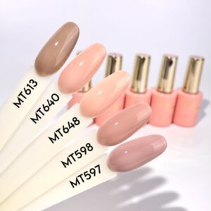 Esmaltes sheer colors Maxglow