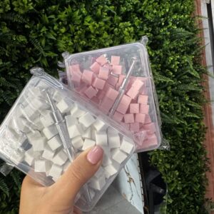 Kit esponjas para disfuminar con pinza araña