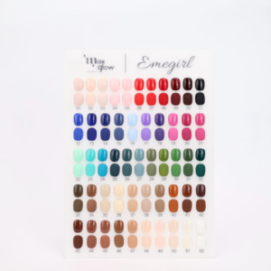 Esmaltes Semipermanente Maxglow coleccion Emegirl