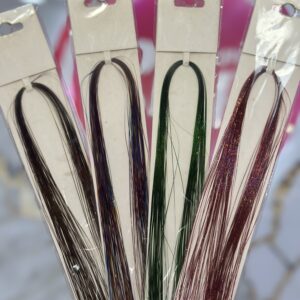 Hilos brillantes para cabello