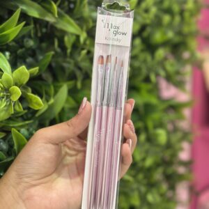 Set de pinceles Kolinsky maxglow
