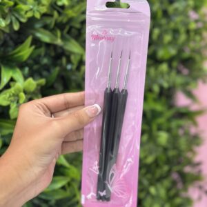 Set de pinceles liner x3 Monbray