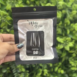 Uñas jelly coffin individuales Maxglow