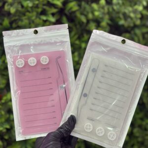 Paleta para extensiones de pestañas