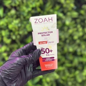 Pantalla solar ZOAH antiacne