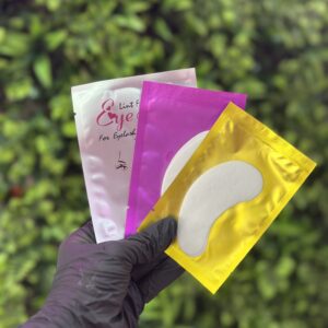 Parches para ojos de hidrogel