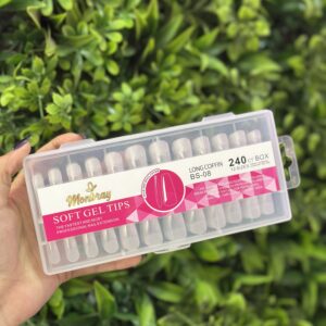 Tips soft gel 240pcs Coffin